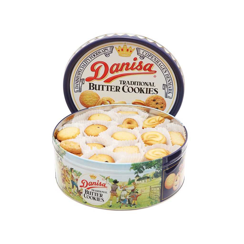 Hot Bánh Quy Bơ Danisa Hộp Thiếc  681g