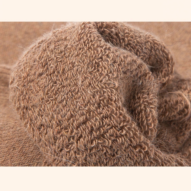 5 đôi Tất Len Lót Lông Nỉ Mùa Đông Đại Hàn Ấm Áp Dành Cho Nam và Nữ