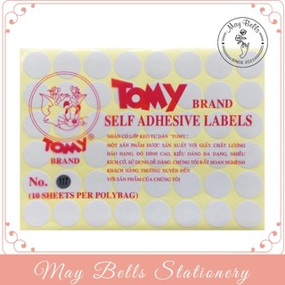 Giấy decal a5 tomy , nhãn dán tomy a5