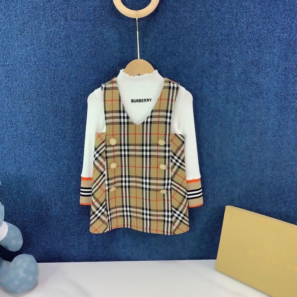 Không Có Nhãn Hiệu Trên Quần ÁoSet Đồ Thể Thao 2 Món Gồm Áo Sweater Tay Dài + Váy In Họa Tiết Thời Trang Cho Bé Gái 1-14 Tuổi