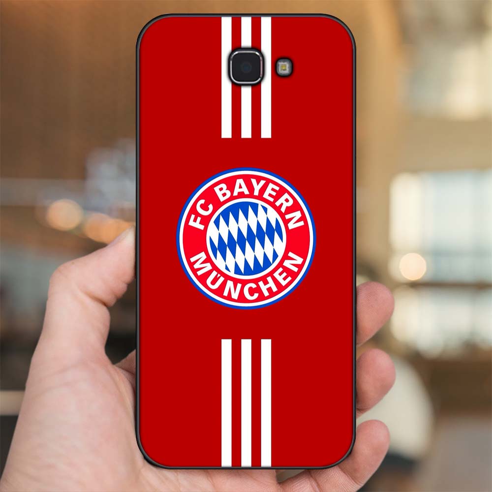 Ốp lưng Samsung J5 Prime, J7 Prime viền đen in hình CLB Bóng Đá Bayer Munich