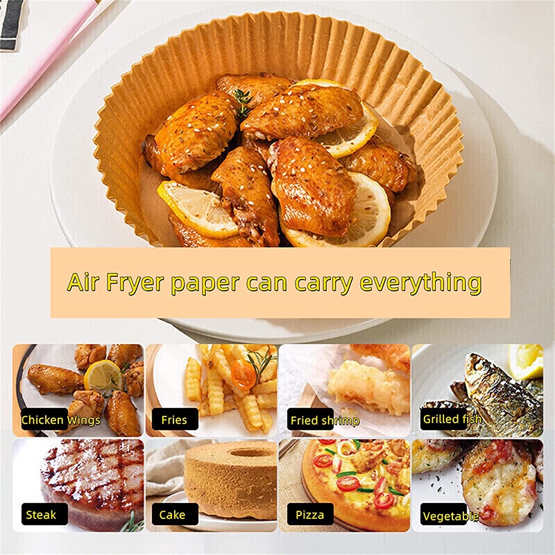 Set 100 Giấy Lót Nướng Bánh Chống Dính Dầu Tiện Dụng