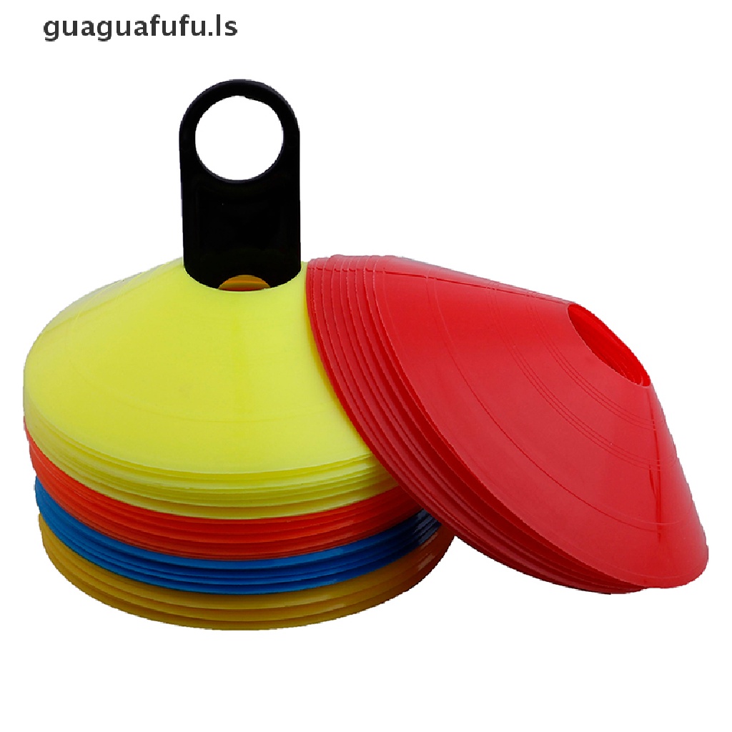 Set 10 Đĩa Đánh Dấu Hình Nón Phẳng Luyện Tập Đá Banh