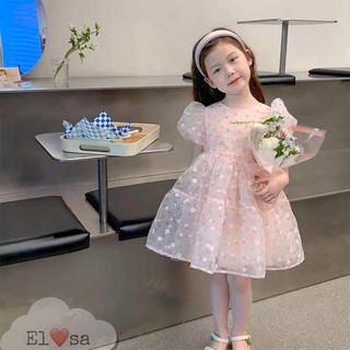 Váy bé gái-váy mùa hè- váy hoa nhí tầng-bé gái từ 10-28kg