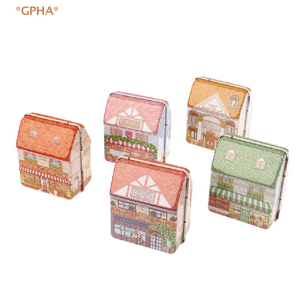 Gpha > Hộp Thiếc Đựng Đồ Mini Vintage Màu Sắc Ngẫu Nhiên Mới
