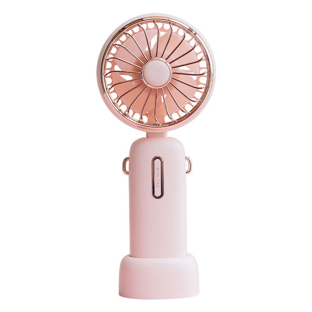 Portable Rechargeable Handheld Fan - Small Quiet Personal Cooler Powered Desk