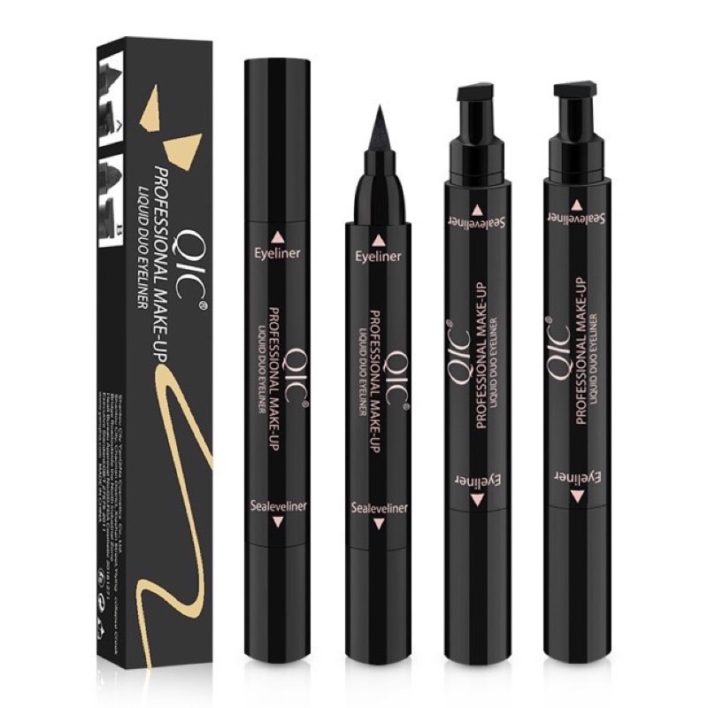 Bút kẻ mắt 2 đầu - eyeliner vẽ mắt dễ dàng lâu trôi nhanh khô cực đẹp