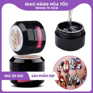 Keo gel đính hạt kim cương nail 0535