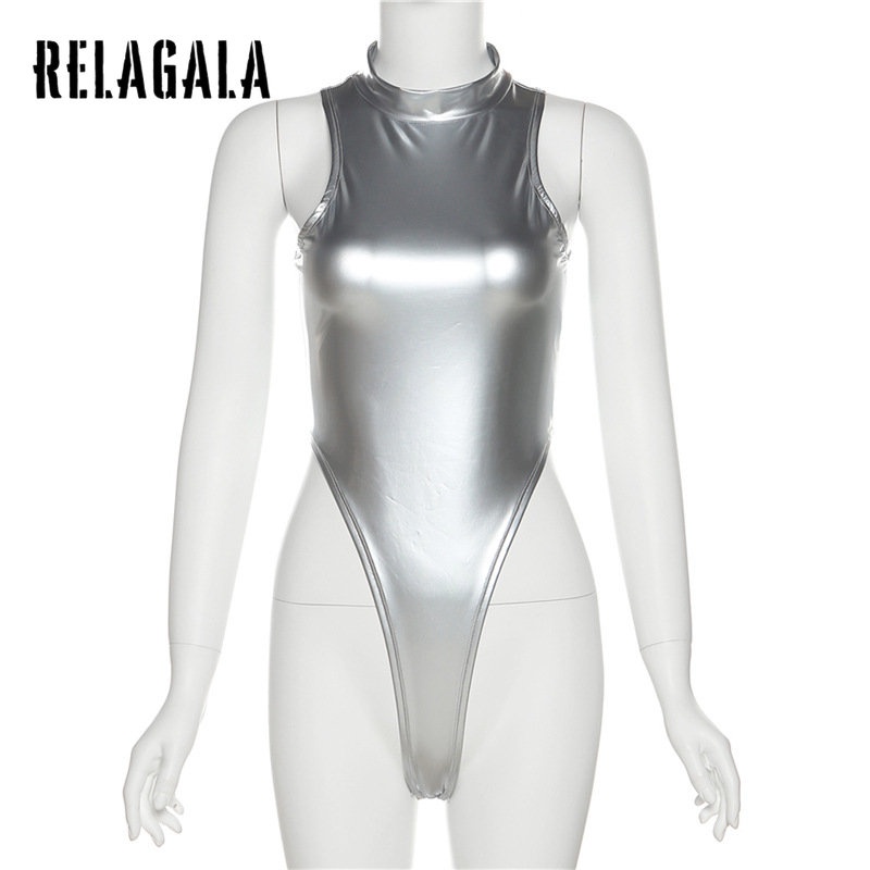 Bộ Áo Liền Quần Sát Nách Cổ Tròn Lưng Cao Dáng Ôm Phản Quang Thời Trang 2023 Cho Bạn Gái | BigBuy360 - bigbuy360.vn