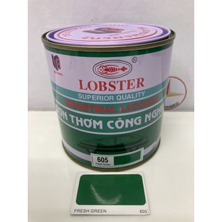 Sơn thơm công nghiệp Lobster màu xanh lá 605 - 800ml