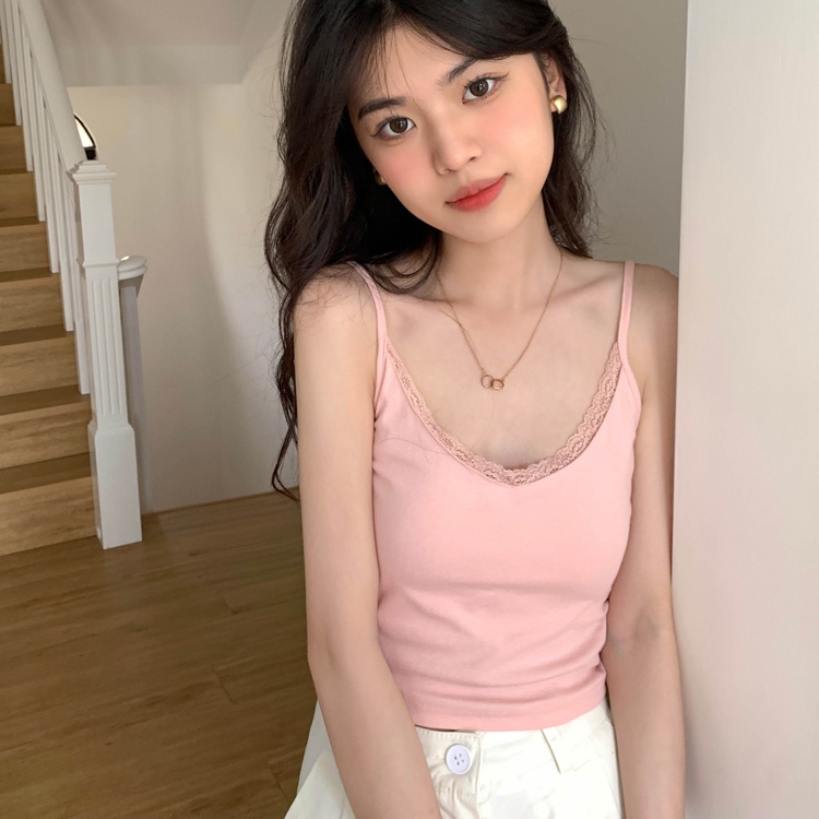 Áo hai dây SUXI họa tiết hoa thời trang xuân hè quyến rũ cho nữ