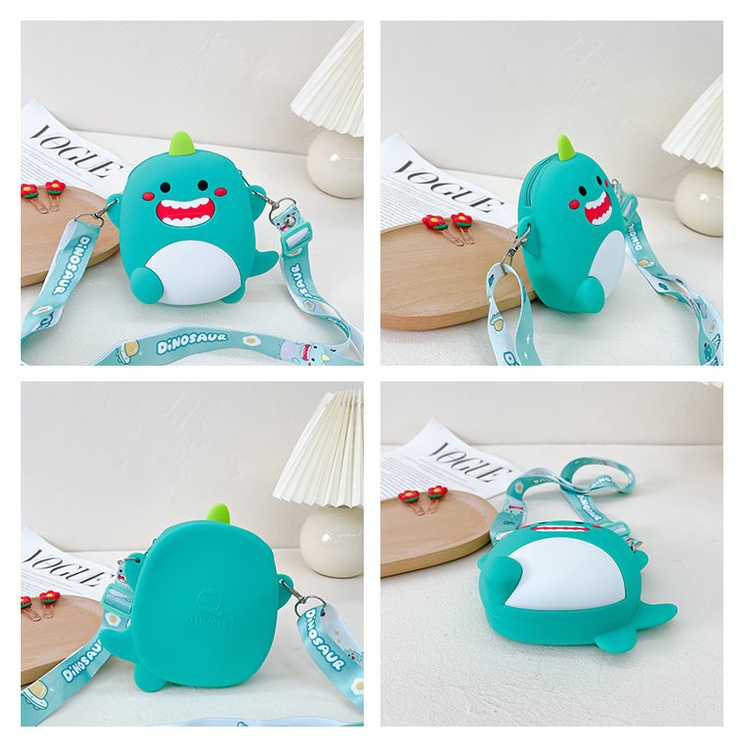 Dây Đeo Túi Xách Bằng Silicon Họa Tiết Hoạt Hình Thời Trang Có Thể Điều Chỉnh