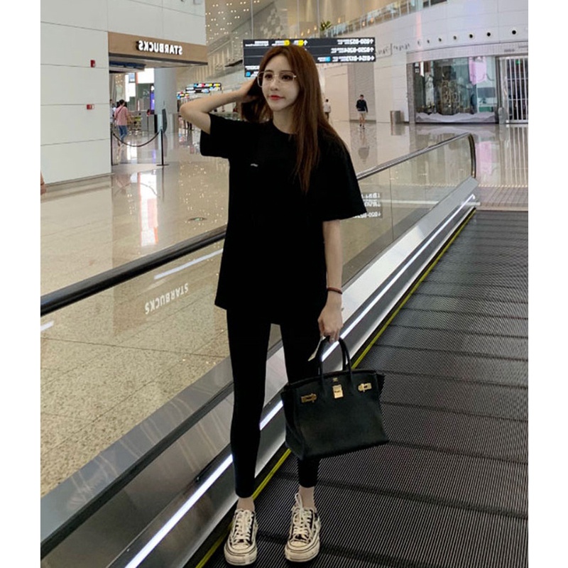 Áo Thun HIIXIIVI 100% Cotton Tay Ngắn Dáng Suông In Họa Tiết Trẻ Trung Thời Trang Unisex Size 5XL