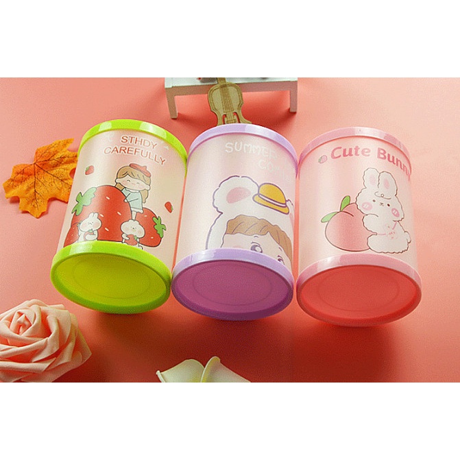 Hộp bút nhựa lắp ráp cute