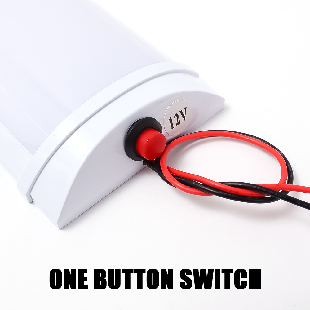 Đèn Led 72 Bóng 12V / 24V Gắn Trần Nhà Trang Trí Nội Thất Xe Hơi / Tàu Thuyền