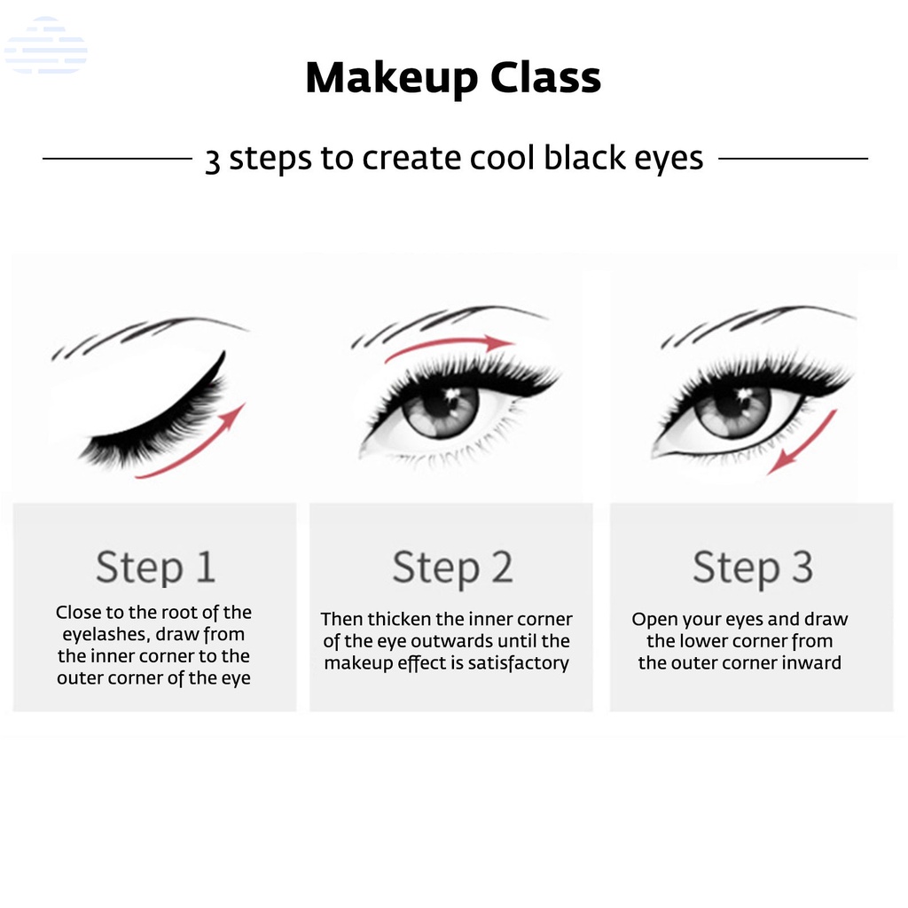 Bút Kẻ Mắt Nước Màu Đen Kháng Nước Chống Mồ Hôi Chống Nhòe Lâu Trôi