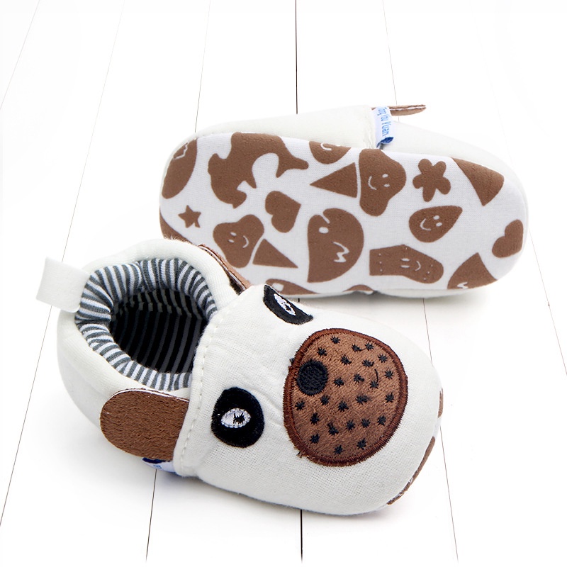 Giày Tập Đi Đế Mềm Chống Trượt Thời Trang Xuân Thu Cho Bé