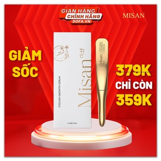 [Chính hãng] Dưỡng Mi MISAN Kích Thích Mi Mọc Dài Nhanh Chóng, Ngăn Rụng Mi ,không cay rát mắt, 5ML - Tặng Son Dưỡng Môi