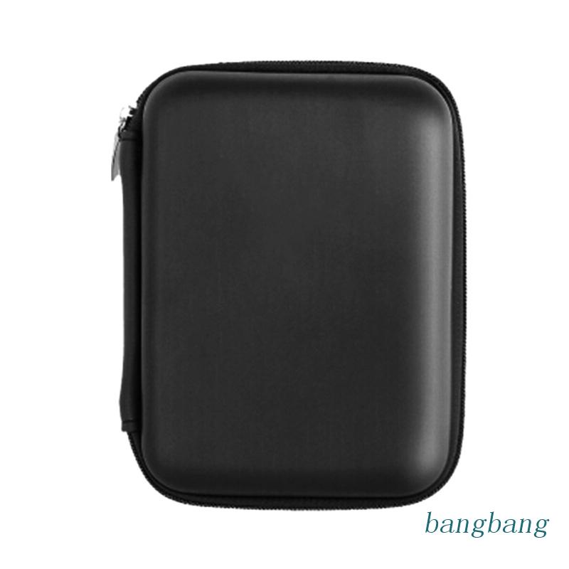 Hộp Cứng Cáp Sạc Tai Nghe USB Có Khóa Kéo Bằng EVA