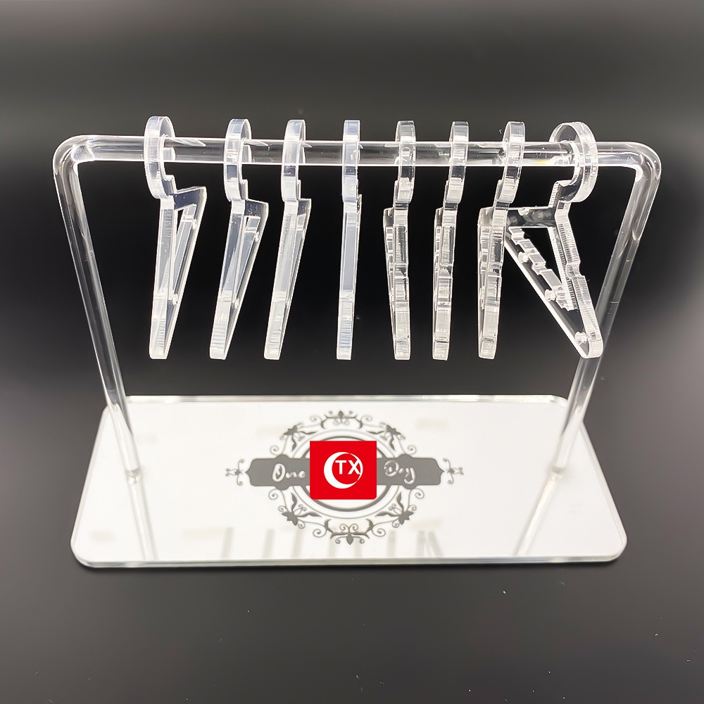 Giá treo trưng bày bông tai trang sức bằng acrylic Devoko có thể tháo rời