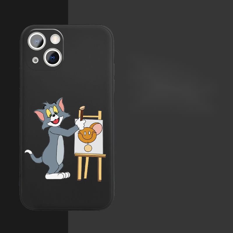 Ốp Điện Thoại Silicon TPU Mềm In Hình Dễ Thương Cho Iphone Mini 6s 14 XS Plus X 13 Max 8 7 11 XR Pro 6 12