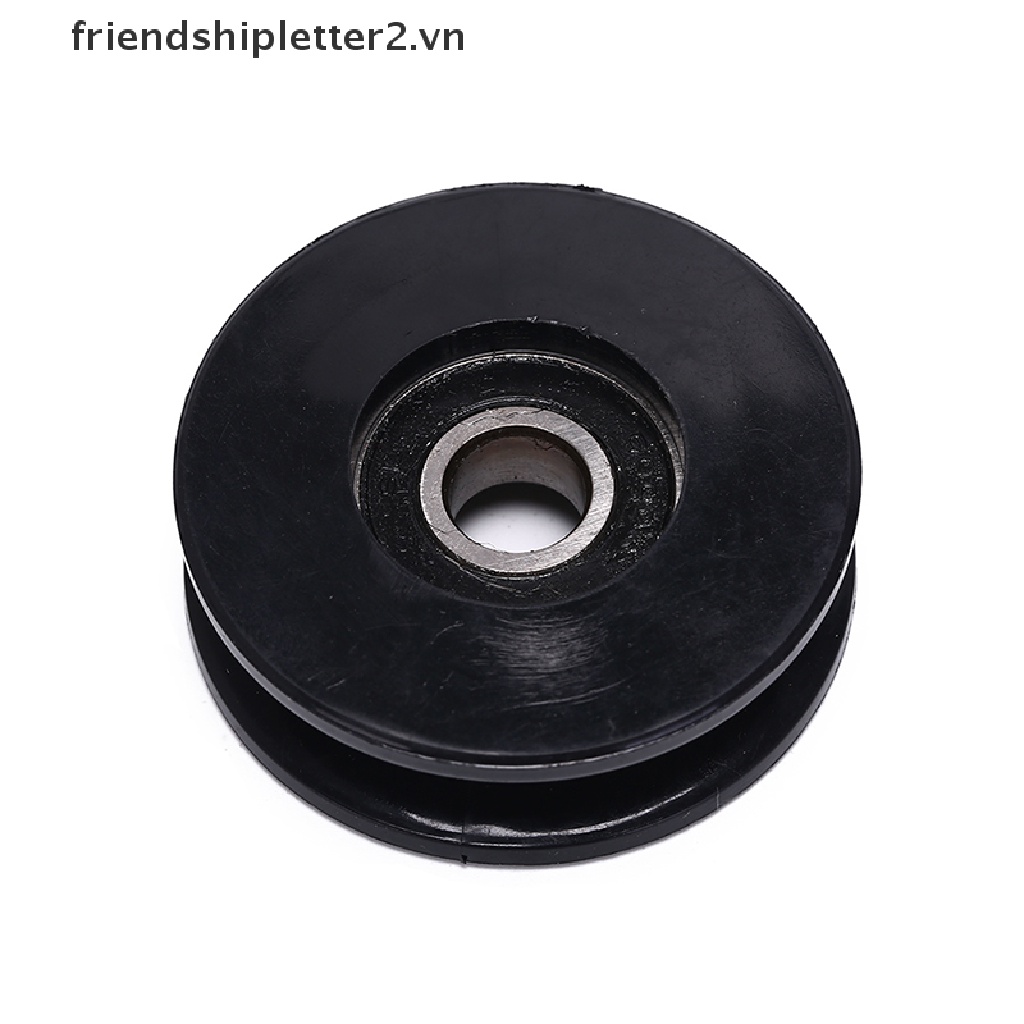 1 Bánh Xe Ròng Rọc Đen 50mm Chống Mòn Cho Tập gym .