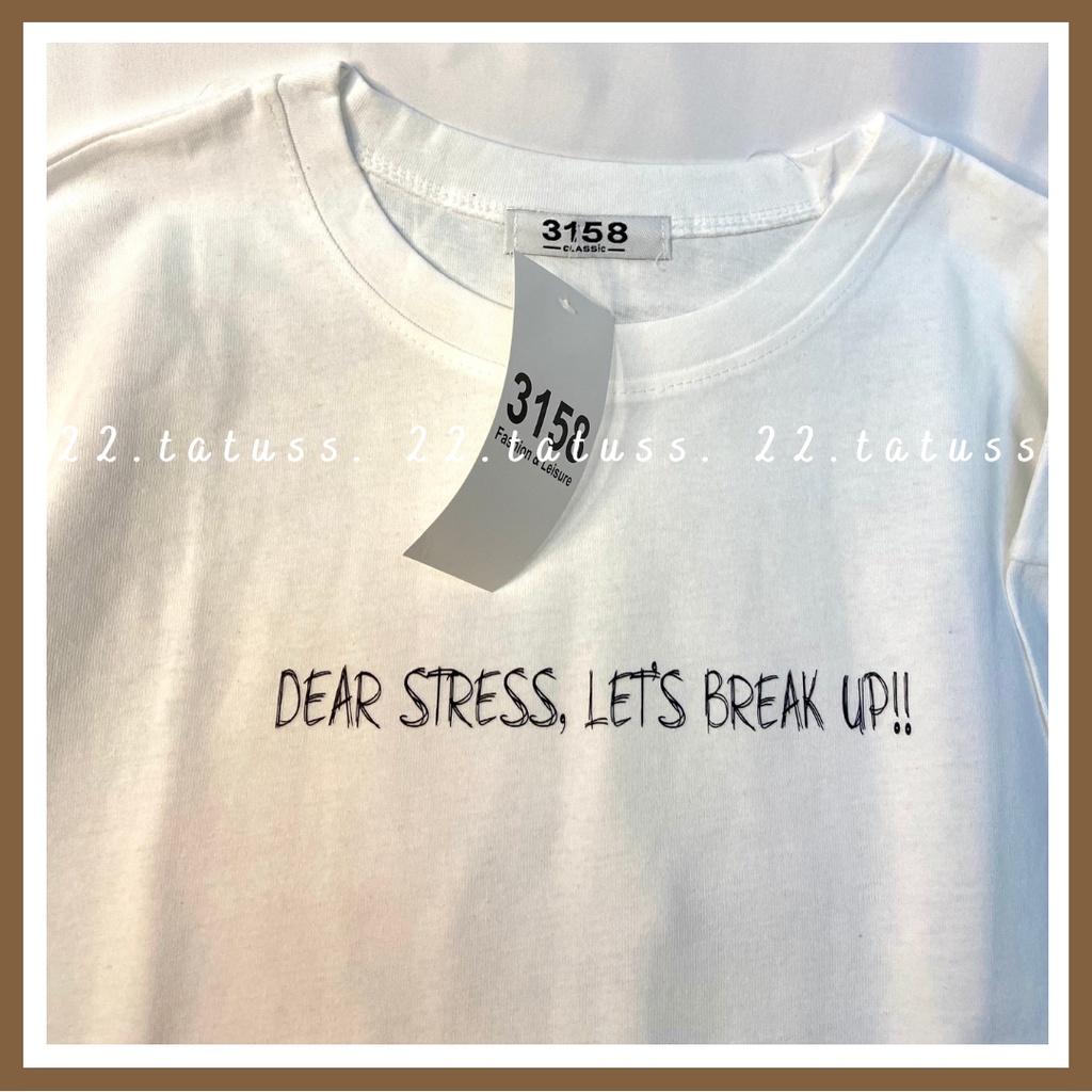 Áo thun freesize 3158 DEAR STRESS