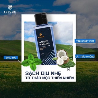 Dung dịch vệ sinh nam Bergami 130ml