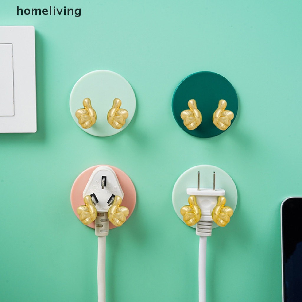 Giá Đỡ Phích Cắm Điện Dán Tường Không Cần Đục Lỗ Tiện Dụng Cho Phòng Tắm / Nhà Bếp