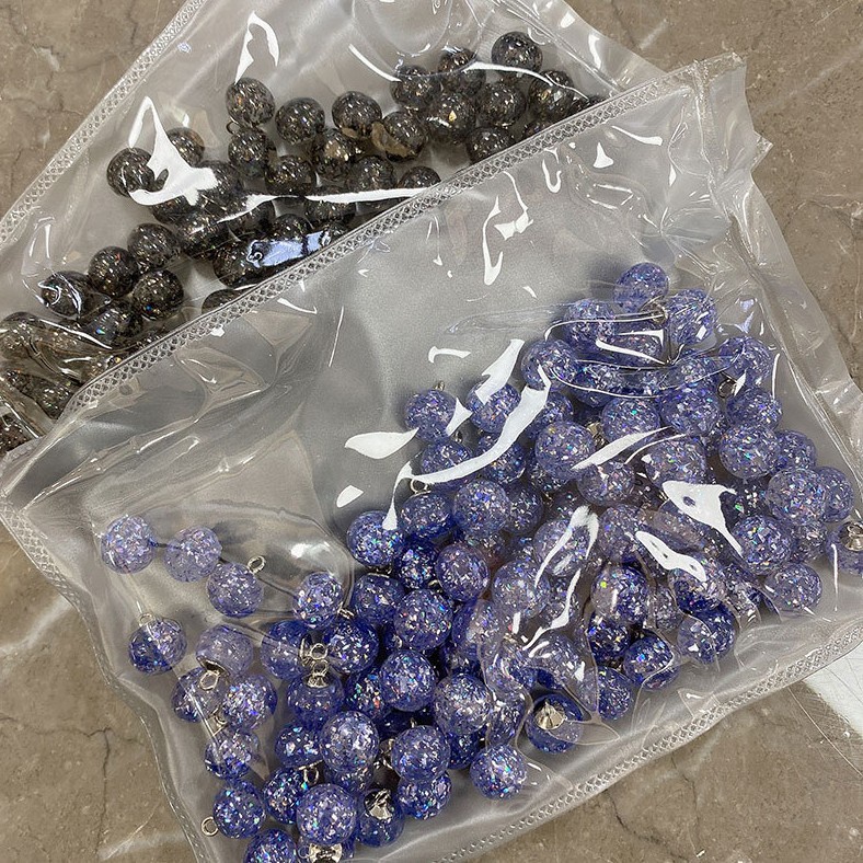 Set 10 Nút Tròn 10mm Nhiều Màu Trang Trí Áo Khoác Cardigan