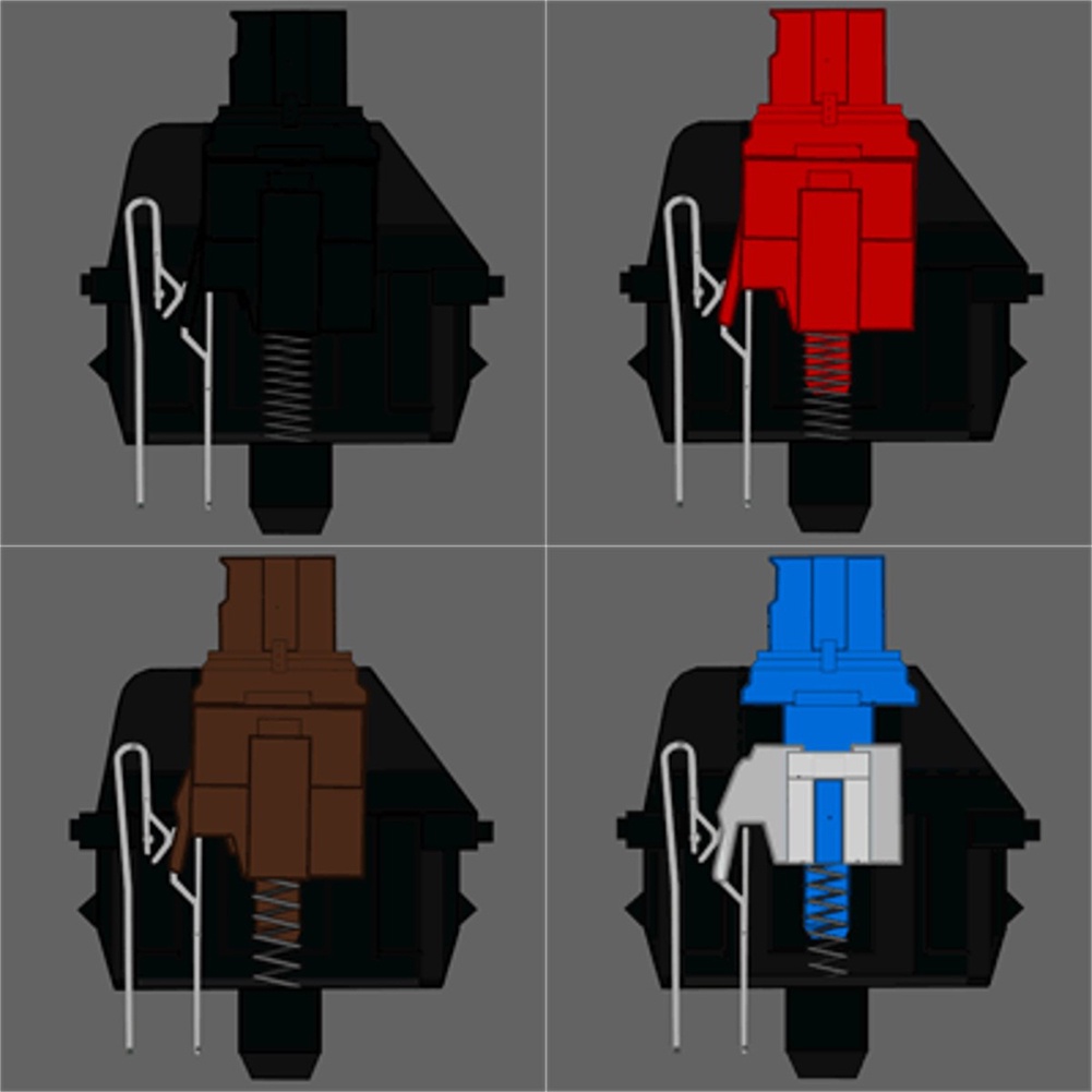 Bộ 9 Nút Nhựa Acrylic Hình Hoa Hướng Dương Kiểm Tra Bàn Phím Cherry MX Switches