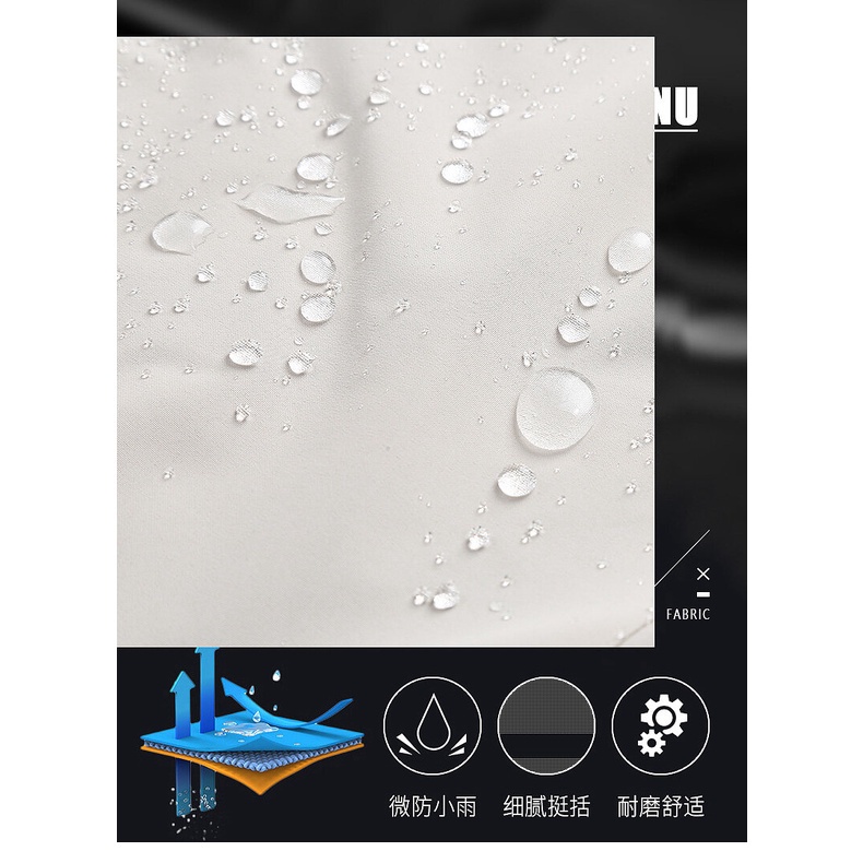 Áo Khoác Gió Chống Thấm Nước Chất Lượng Cao 100% Có Thể Tháo Rời