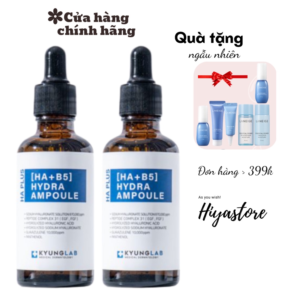 Serum HA B5 Kyung Lab cấp ẩm cấp nước đa tầng 50ml