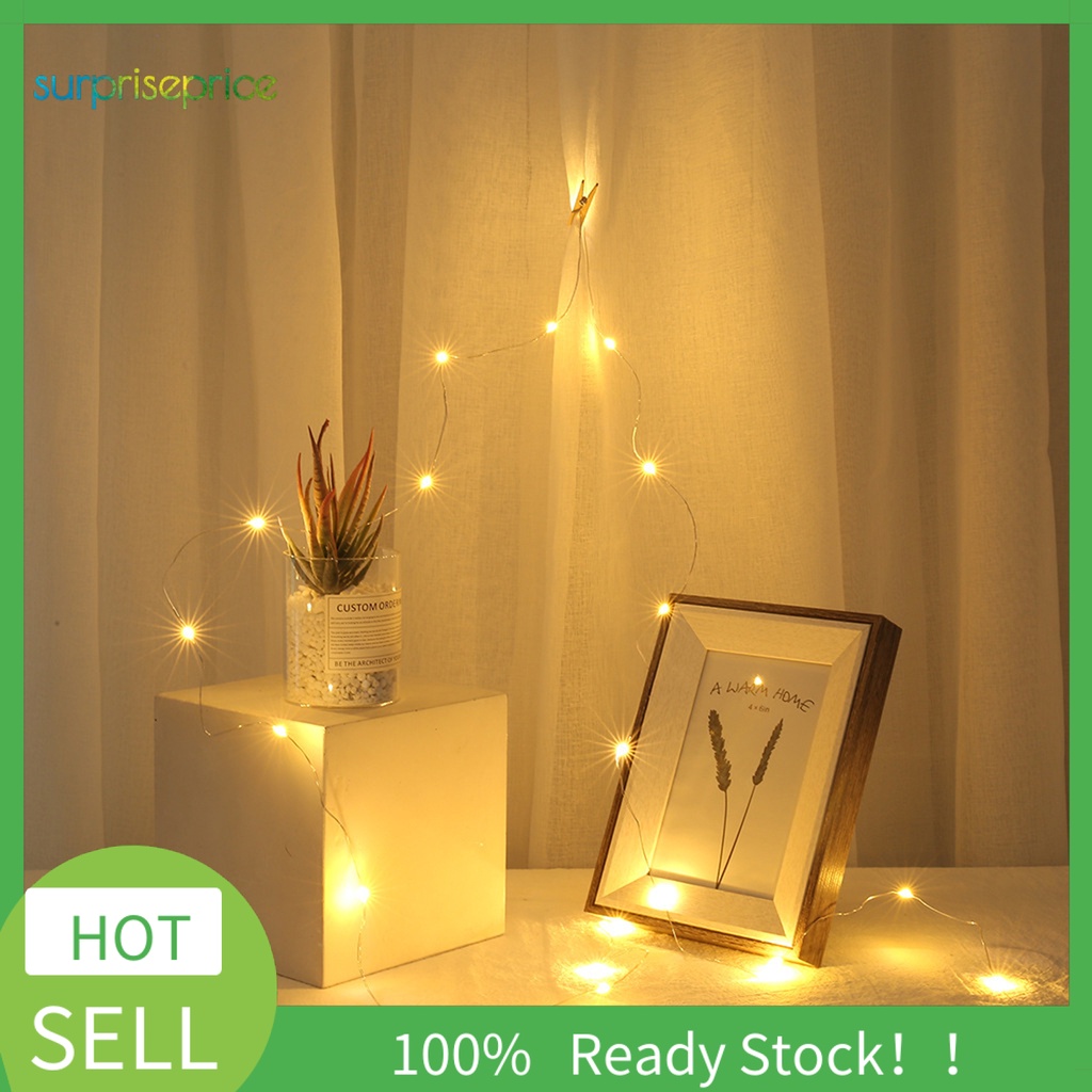 1 Bộ Dây Đèn Rèm Cửa Kim Loại Tiết Kiệm Năng Lượng