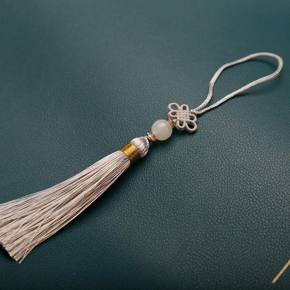 AARON1 Móc Khóa May Mắn Thắt Nút Kiểu Trung Hoa Cổ Điển Dễ Thương