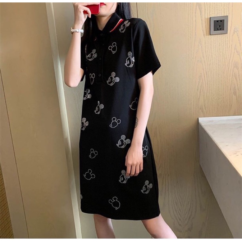 Đầm Thời Trang Thun Poly Cao cấp dáng thể thao