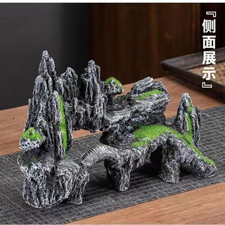 Hòn Non Bộ Đá Mô Phỏng Trang Trí Bể Cá