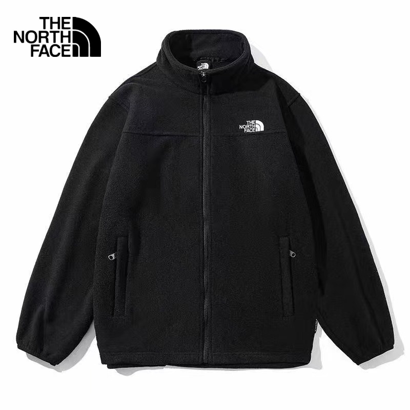 Áo Khoác Thể Thao Cổ Đứng Thêu Logo The North Face Thời Trang Cho Cặp Đôi