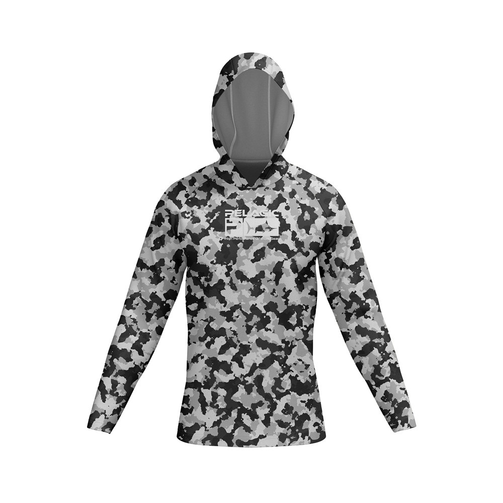 Áo Thun Nam Dài Tay Có Mũ Trùm Đầu Chống Tia Uv Thoáng Khí