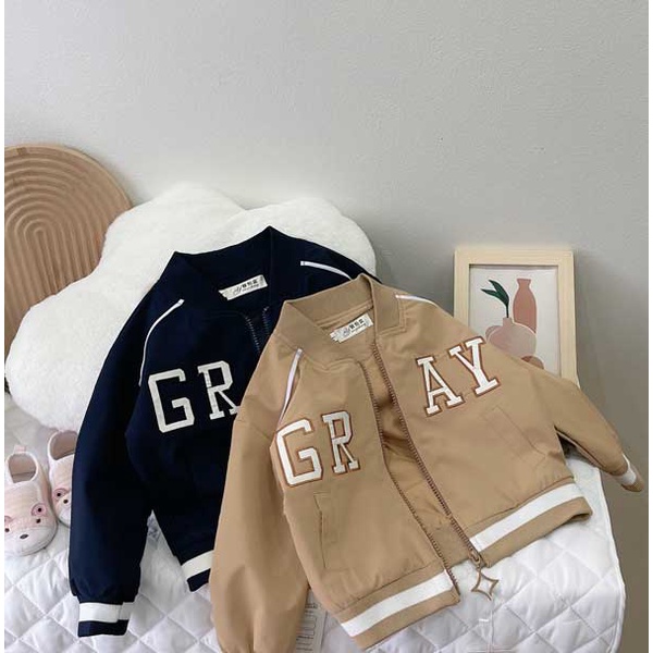 Áo bomber NY 2 lớp sang xin mịn cho các hot boy nhà MiuMiu AB002