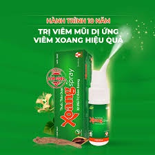 Xoang Spray - Xịt mũi hỗ trợ giảm viêm xoang