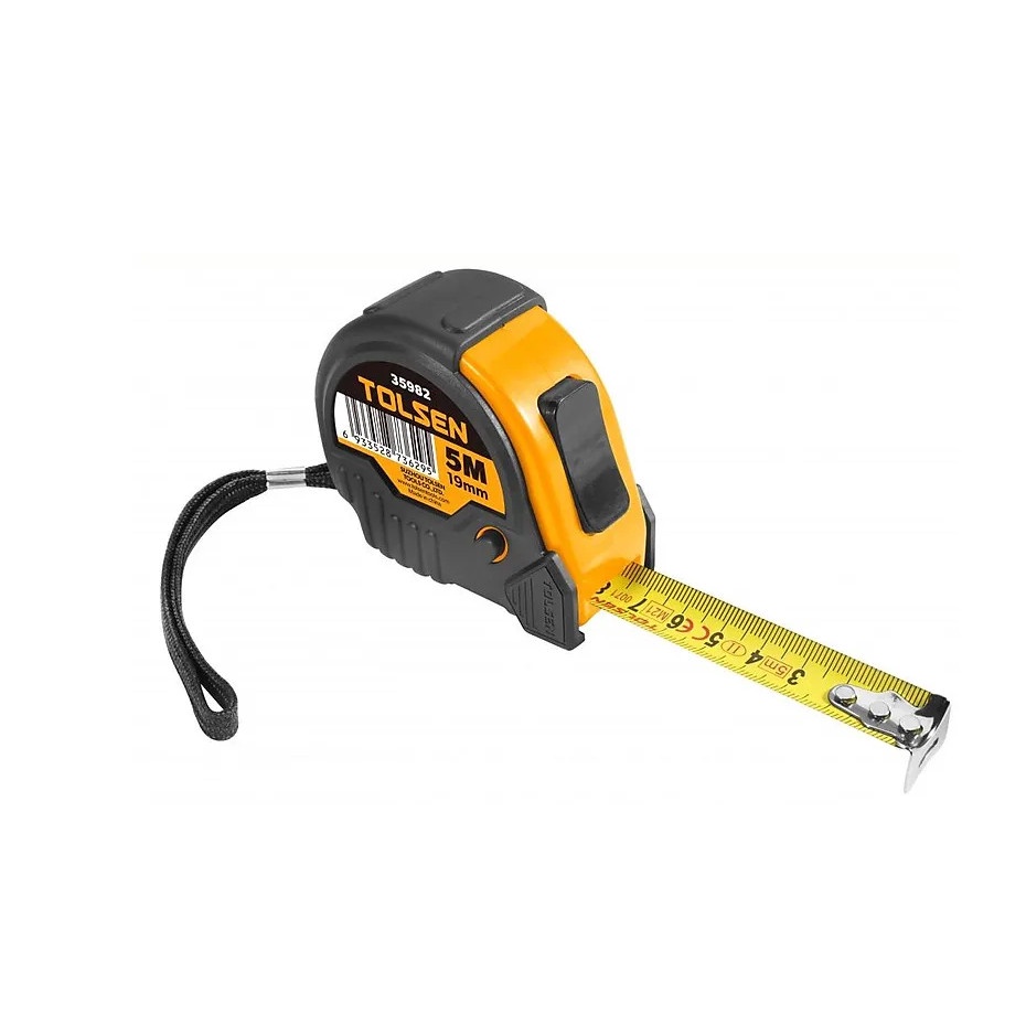 THƯỚC CUỘN 3m x 16mm, 5m x 19mm, 8m x 25mm TOLSEN 35981, 35982, 35984