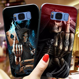 Ốp lưng Samsung s8 / ss s8 plus / ss s8+ in hình bộ xương hắc ám necromancer