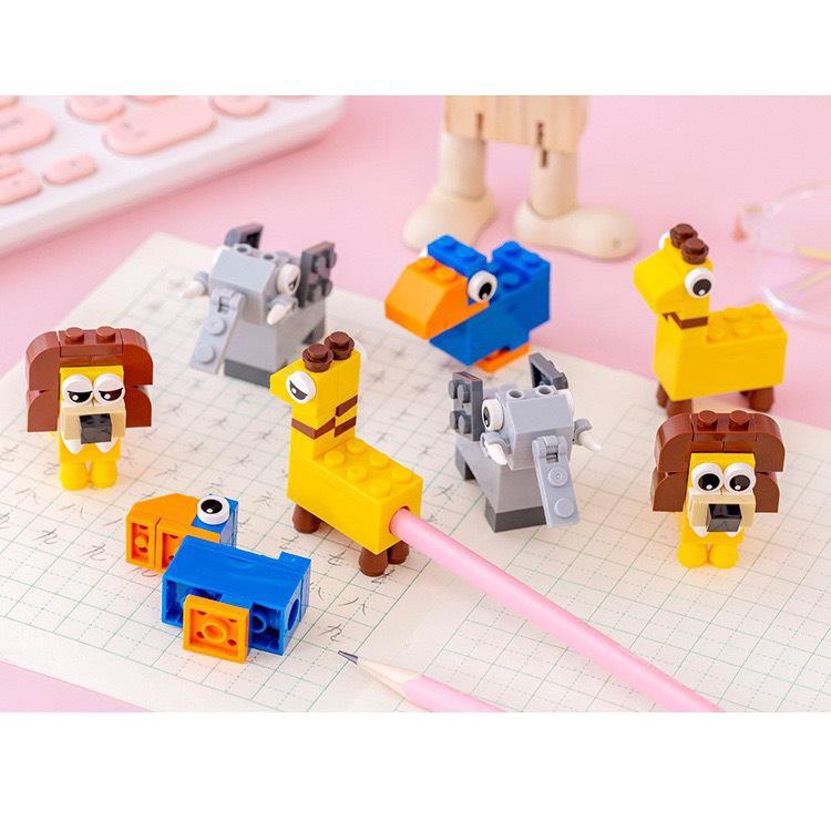 Gọt Bút Chì Lắp Ghép Lego Nhà Cam