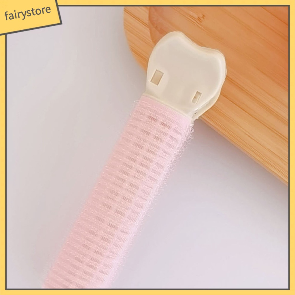 Kẹp Tóc Mái Bằng Nhựa Màu Sắc Ngọt Ngào Co Giãn Thời Trang Cho Nữ [Fairy1]