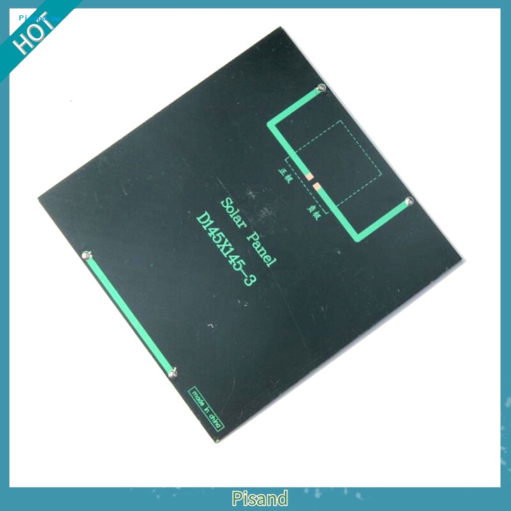 Tấm Pin Năng Lượng Mặt Trời Mini 3W 6V Polycrystalline Silicon Cho Điện Thoại