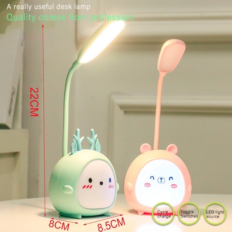 Đèn LED Ba Tốc Độ Cổ Ngỗng Nhiều Màu Sắc Tùy Chỉnh Kèm Sạc USB Tiện Dụng Cho Gia Đình / Văn Phòng