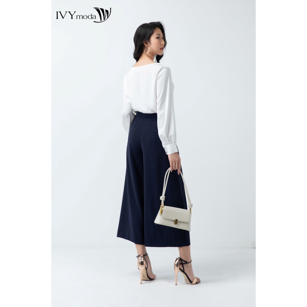 Quần dài 4 khuy nữ IVY moda MS 21M6385