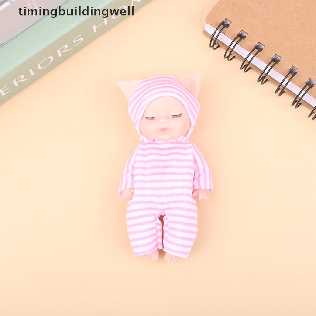 Búp Bê Đồ Chơi Mini 11cm Hình Động Vật Đang Ngủ Dễ Thương Cho Bé