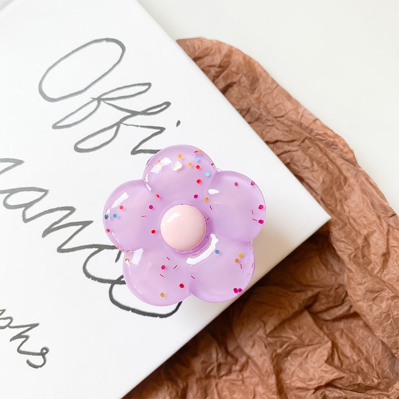 Giá Đỡ Điện Thoại/Máy Tính Bảng Hình Hoa Phong Cách Hàn Quốc Thời Trang